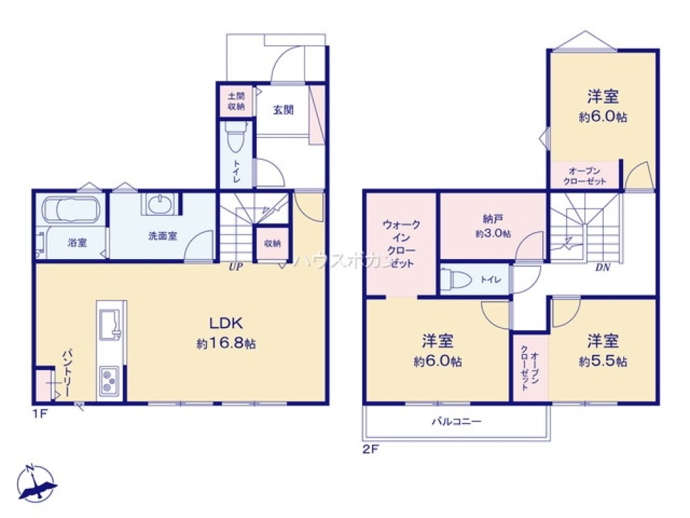 岡崎市矢作町Ⅱ期　全4棟　C棟 画像5