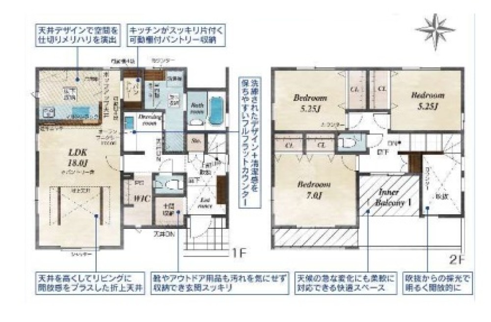 一宮市小信中島　全2棟　1号棟 画像2