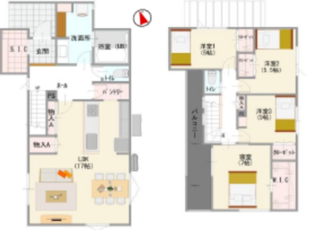 西尾市上矢田町　全1棟　1号棟 画像1