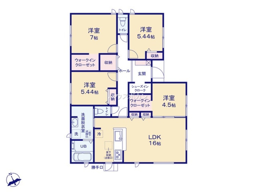 4LDK+2WIC+SIC有り！