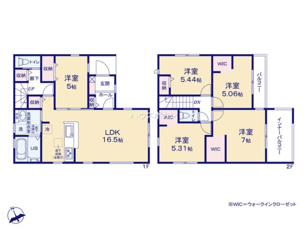 知多市金沢郷中　第2　全4棟　2号棟 画像4