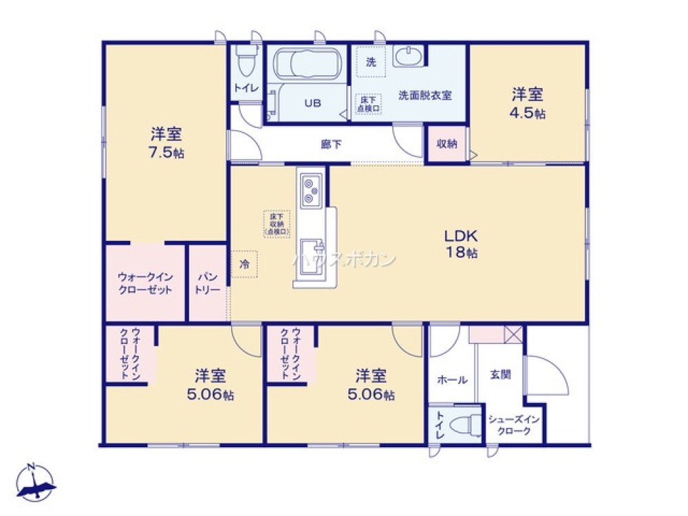 4LDK+3WIC+SIC有り！