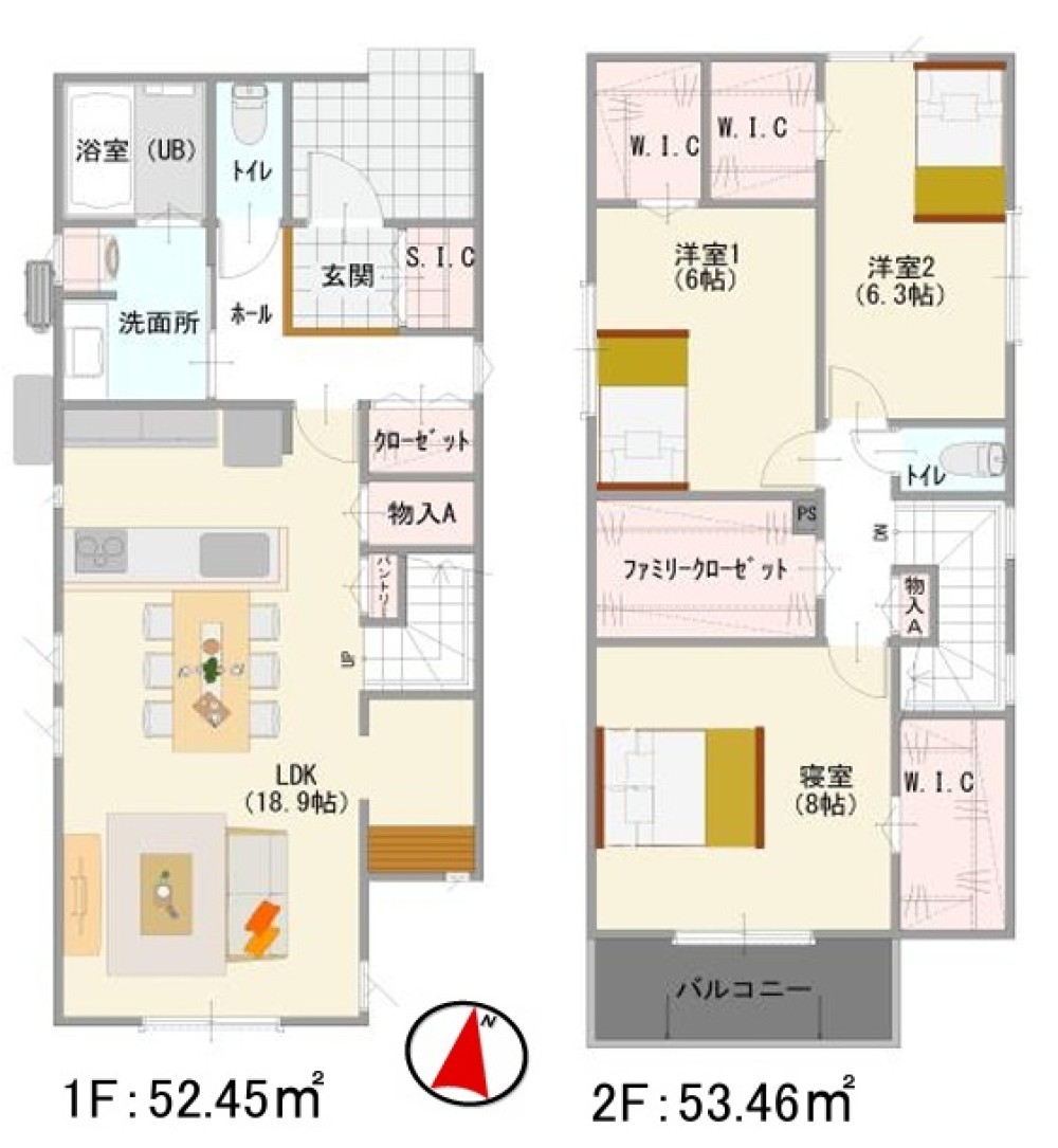 春日井市白山町第4　全2棟　2号棟 画像7