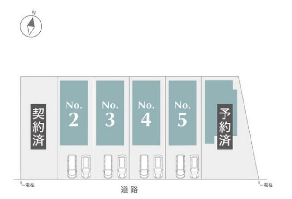 春日井市高山町　全6棟　2号棟 画像1