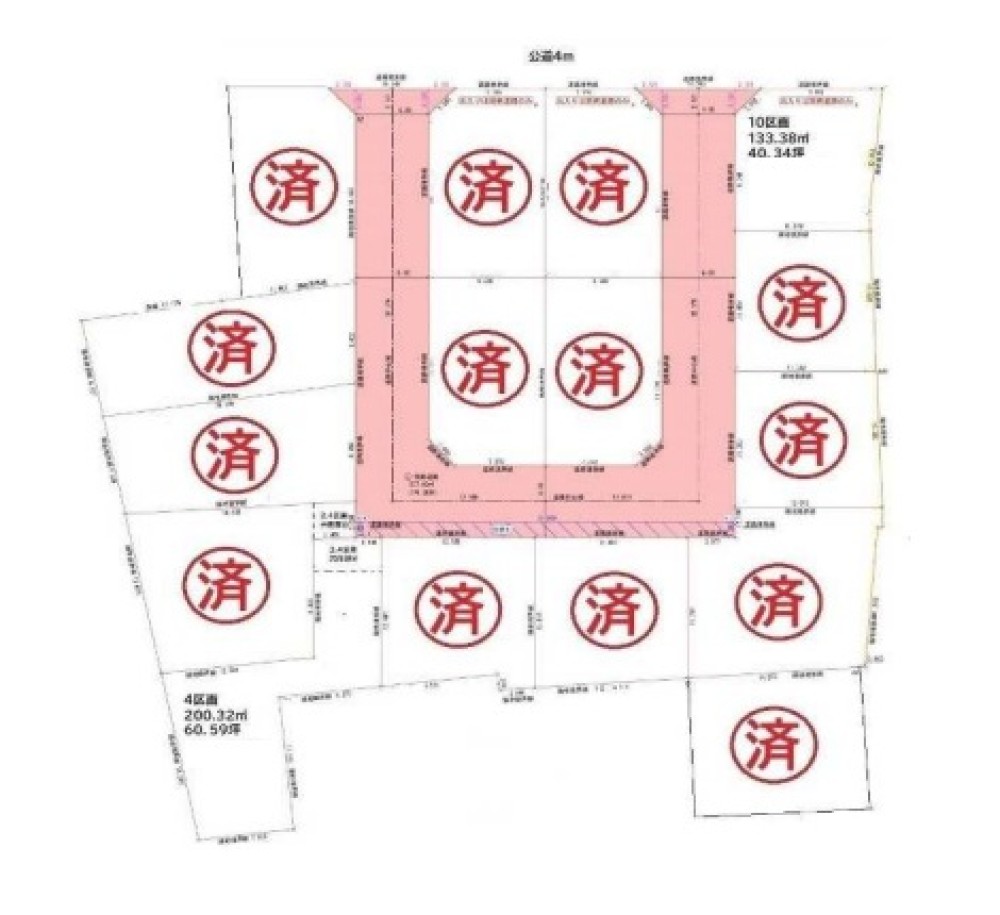清須市清洲御舟頭　全15区画　10区画 画像1