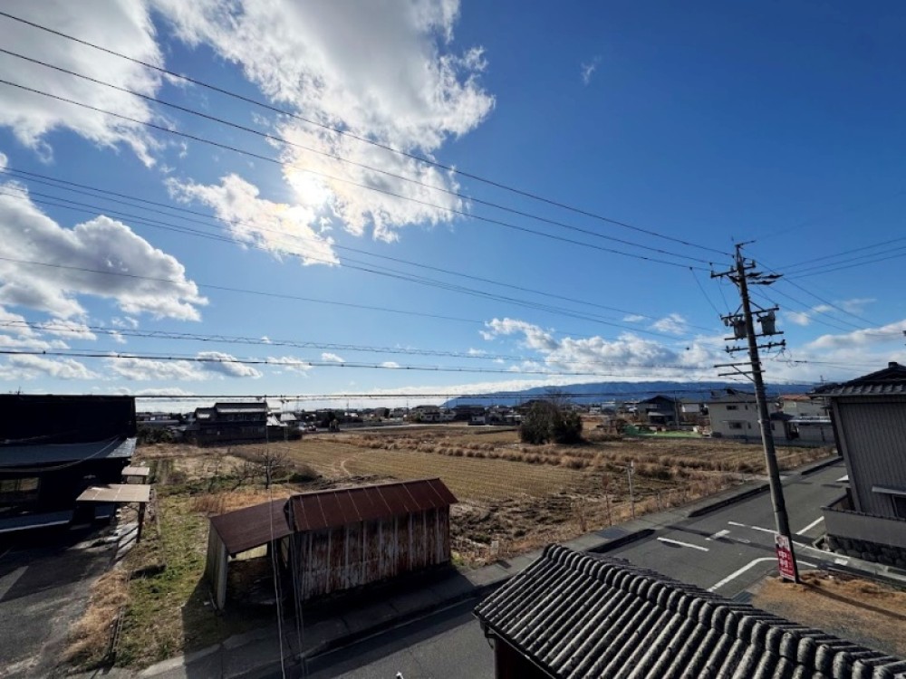 バルコニーからの眺望も綺麗です。