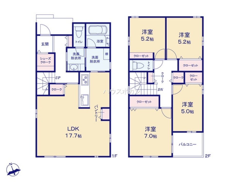 名古屋市天白区植田西　8期　全4棟　1号地 画像5