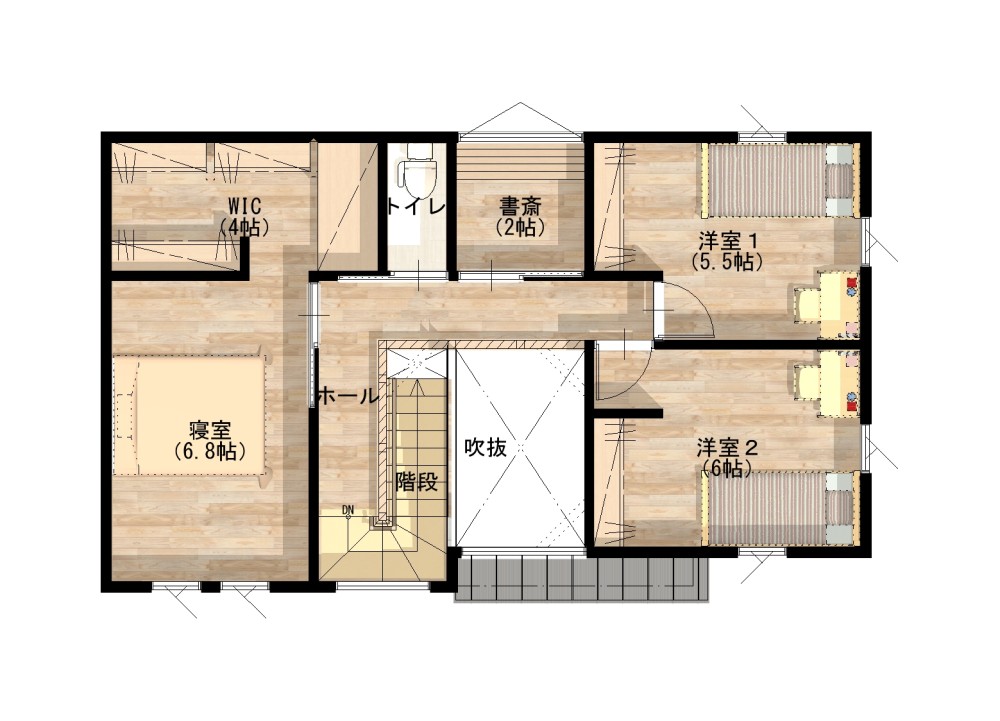 リビングを見渡せるカウンターキッチン！