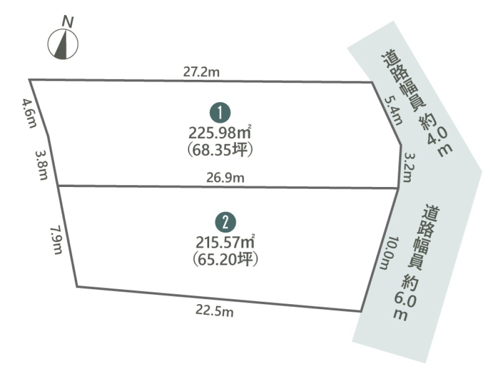豊橋市王ケ崎町　全2区画　2号地 画像5