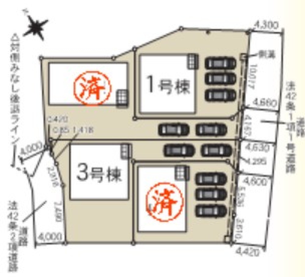豊田市千足町　第6　全4棟　1号棟 画像1
