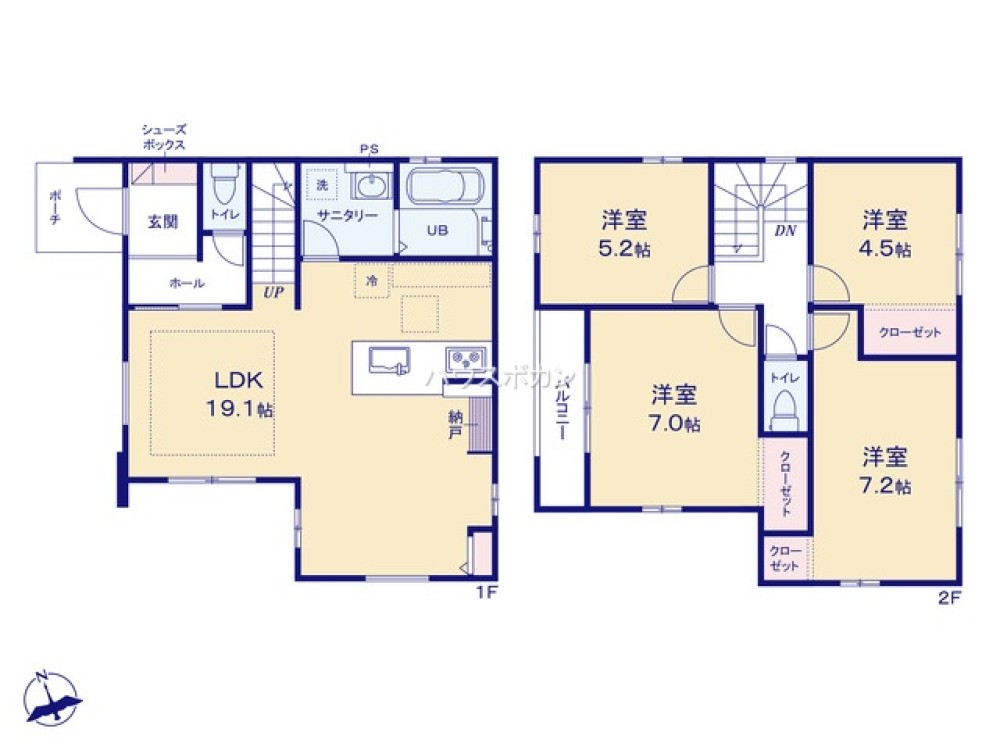 名古屋市緑区梅里　1期　全2棟　1号棟 画像5