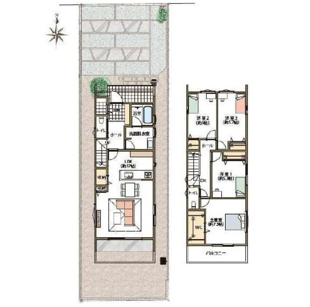 名古屋緑区鳴子町　全2棟　2号棟 画像2