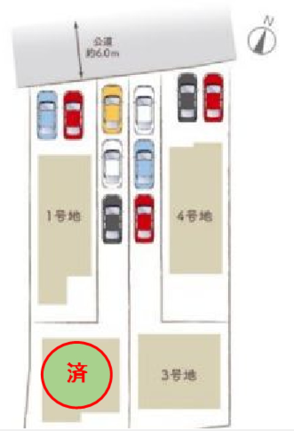 刈谷市野田町　全4区画　4号地 画像1