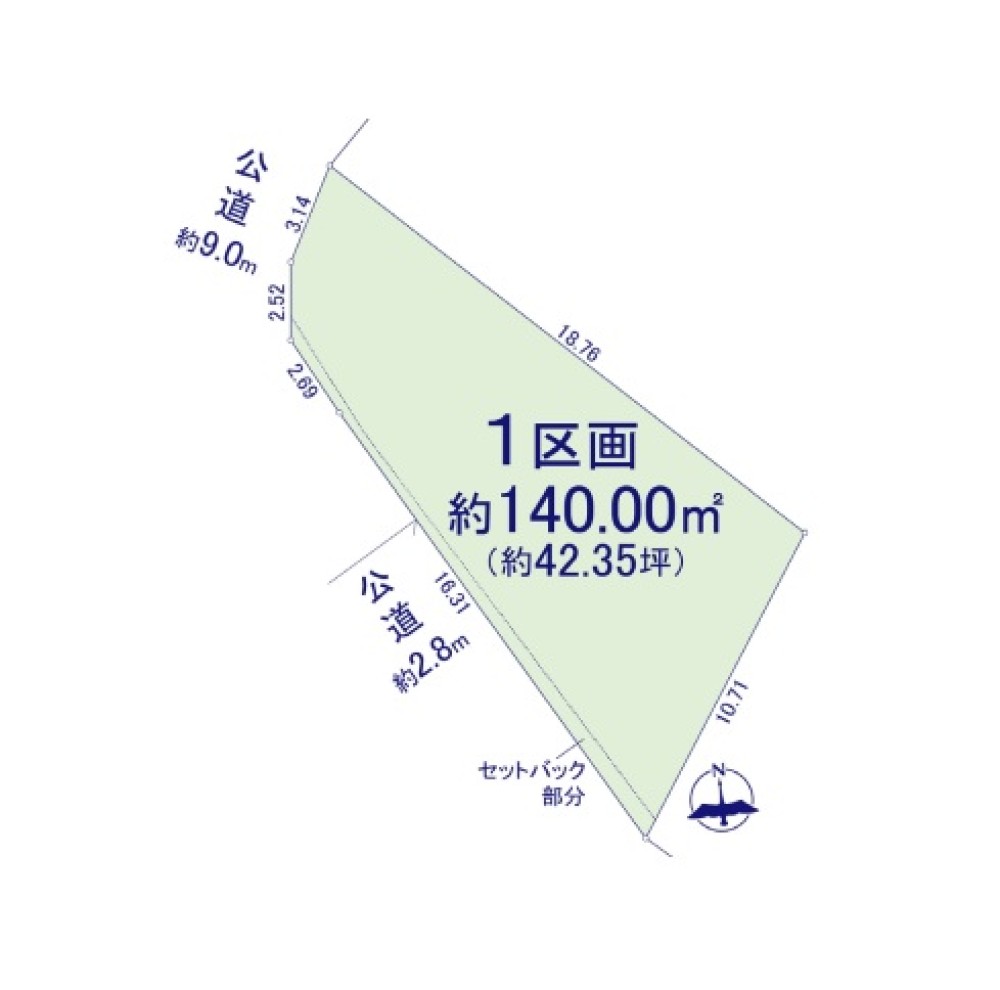 名古屋市中川区吉津　1期　1区画 画像1