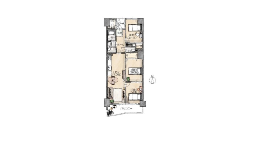 グラン・ドムール城山公園 画像1