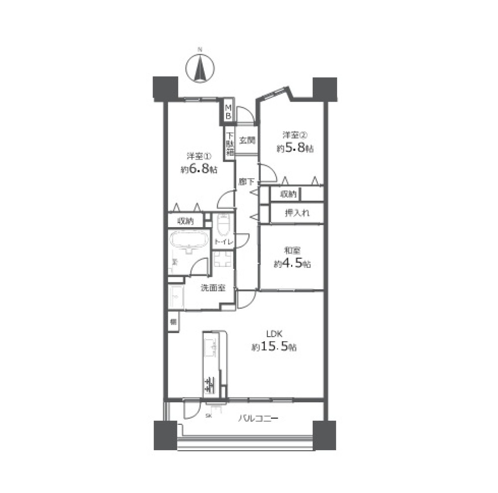 グラン・コート昭和橋 画像1