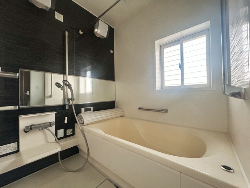 浴室乾燥機付きのバスルーム！