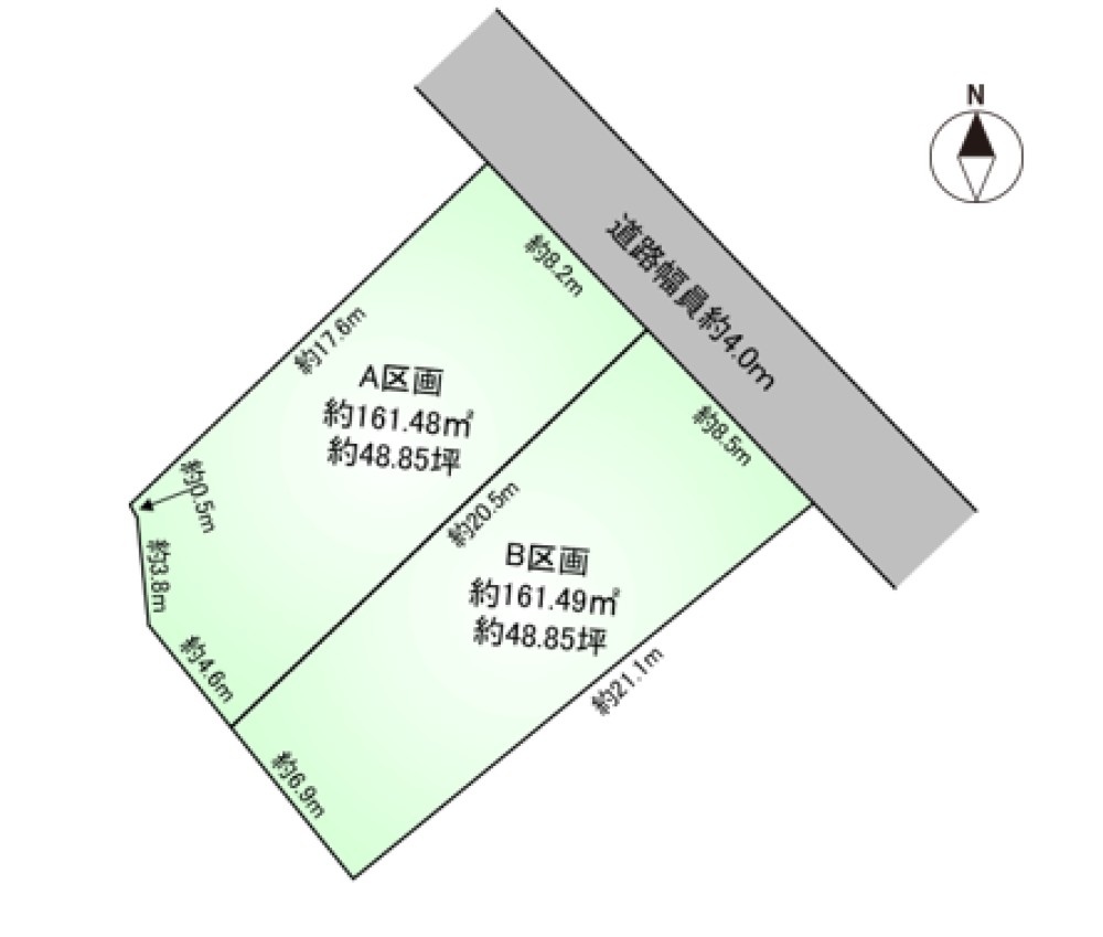 岡崎市福岡町　全2区画　A区画 画像4