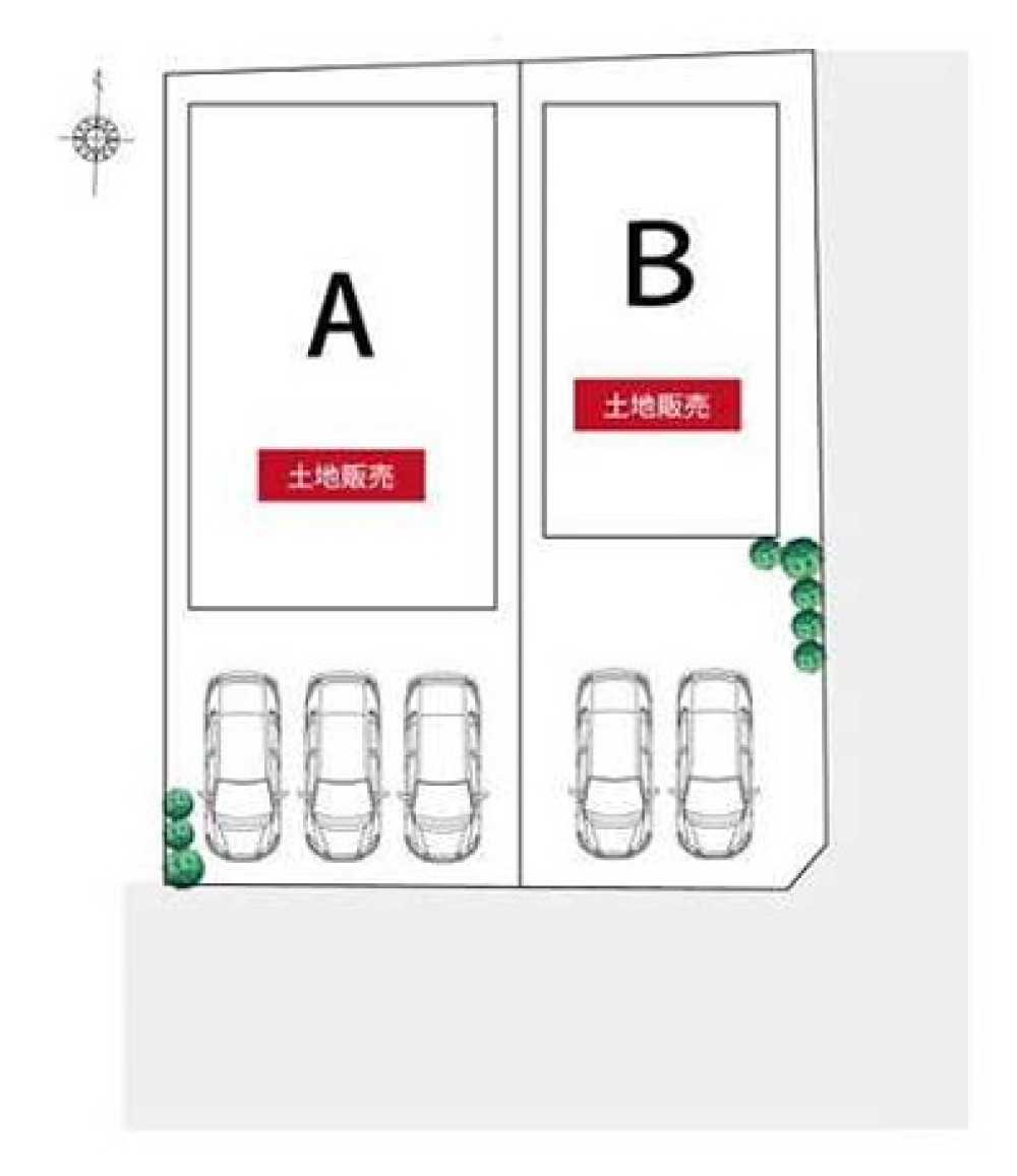 海部郡大治町大字長牧　全2区画　B区画 画像1