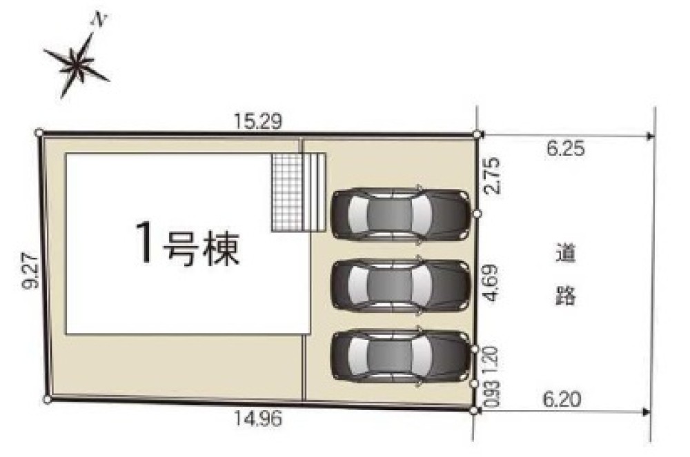 常滑市中大流　第1　全1棟 画像6