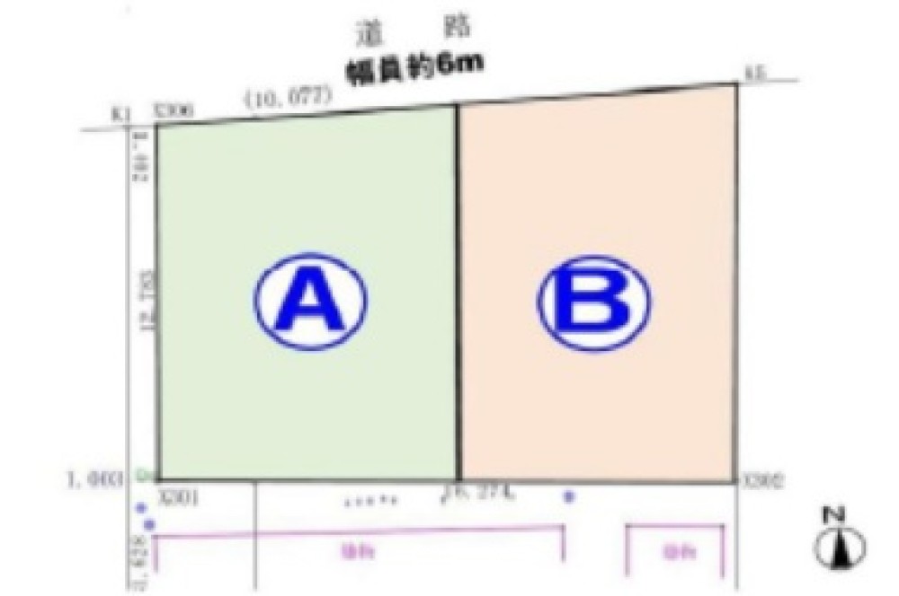尾張旭市東印場町　全2区画　A号地 画像1