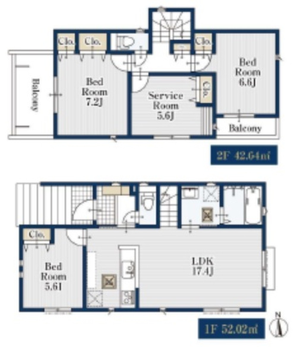 名古屋市名東区西里町　全5棟　2号棟 画像2