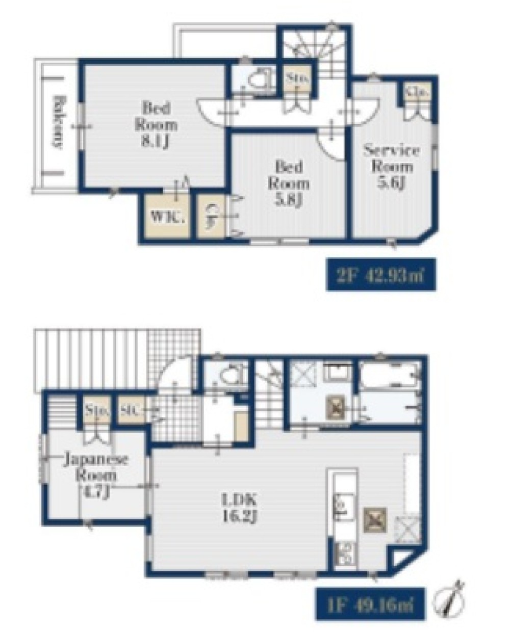 名古屋市名東区西里町　全5棟　5号棟 画像2