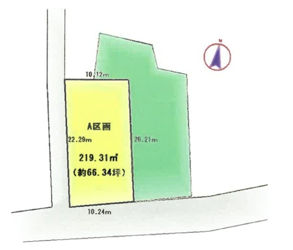 海部郡大治町大字西條　全2区画　A区画 画像1