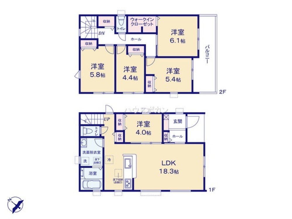 豊田市高美町　全3棟　2号棟 画像4