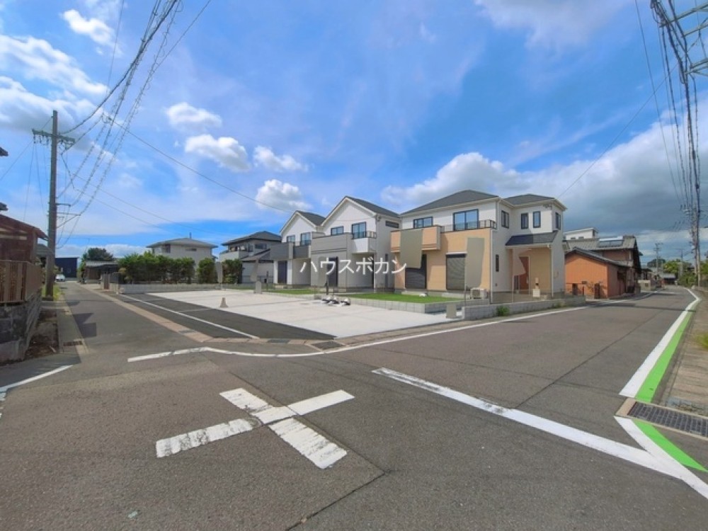 前面道路です！