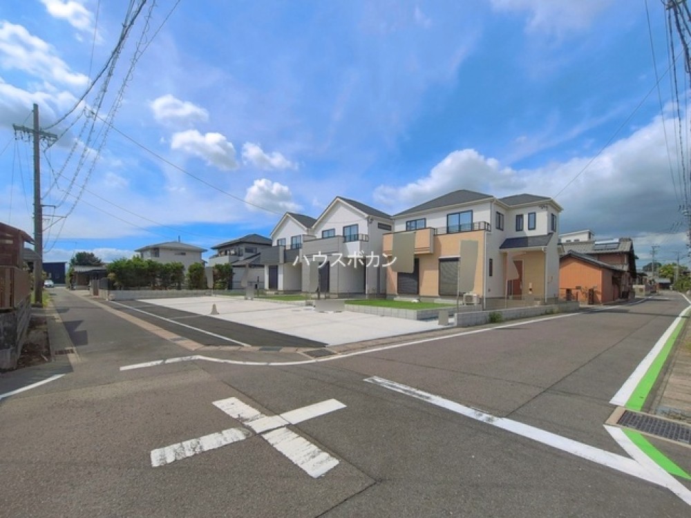 前面道路です！
