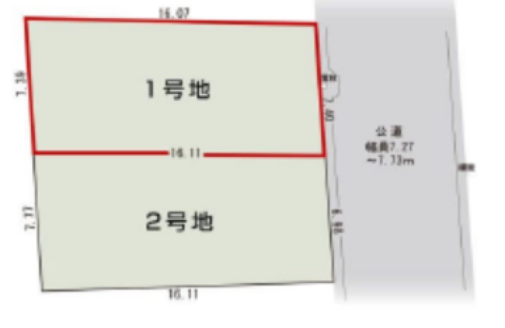 岡崎市鴨田町　1号地 画像1
