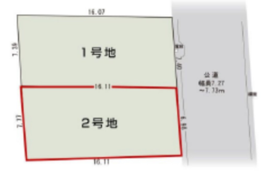 岡崎市鴨田町　2号地 画像1