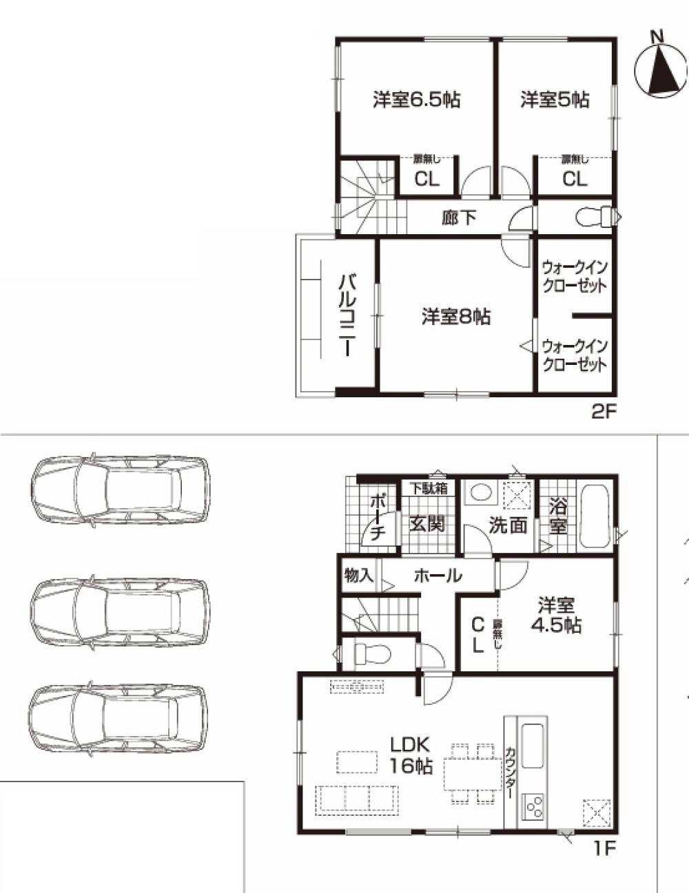 小牧市藤島町出口第1　全2棟　1号棟 画像1