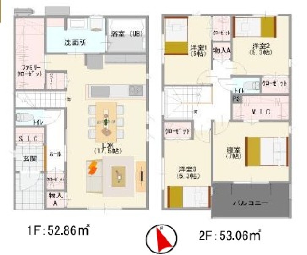 豊川市東曙町第一　全2棟　2号棟 画像2