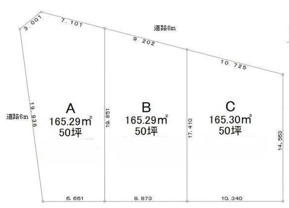 豊橋市飯村北二丁目 全3区画　C区画 画像1