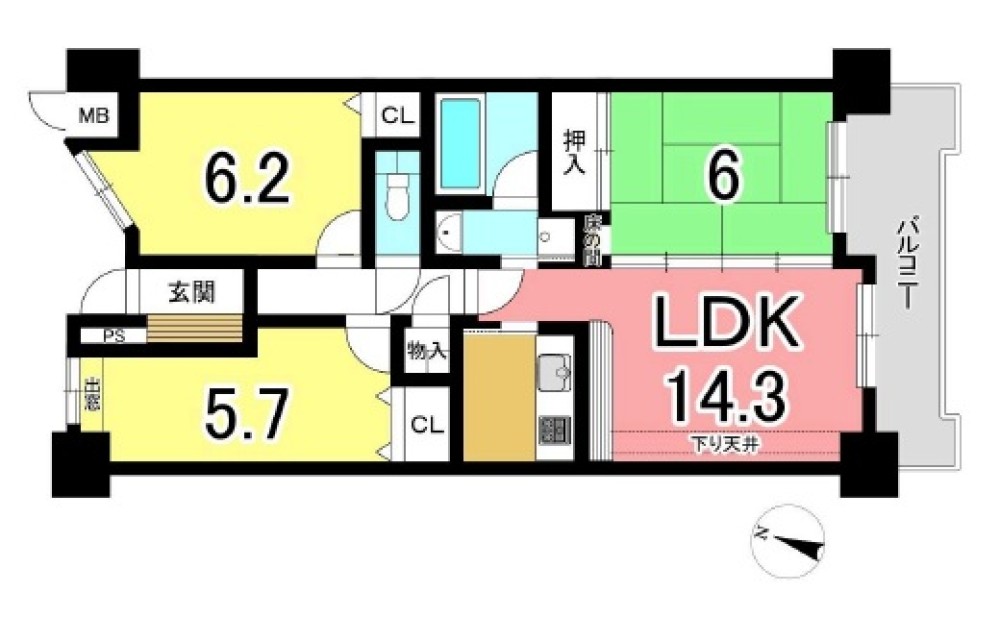 レインボー大府桃山 画像1