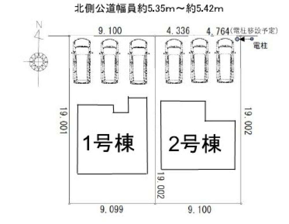豊川市本野町第一　全2棟　1号棟 画像1