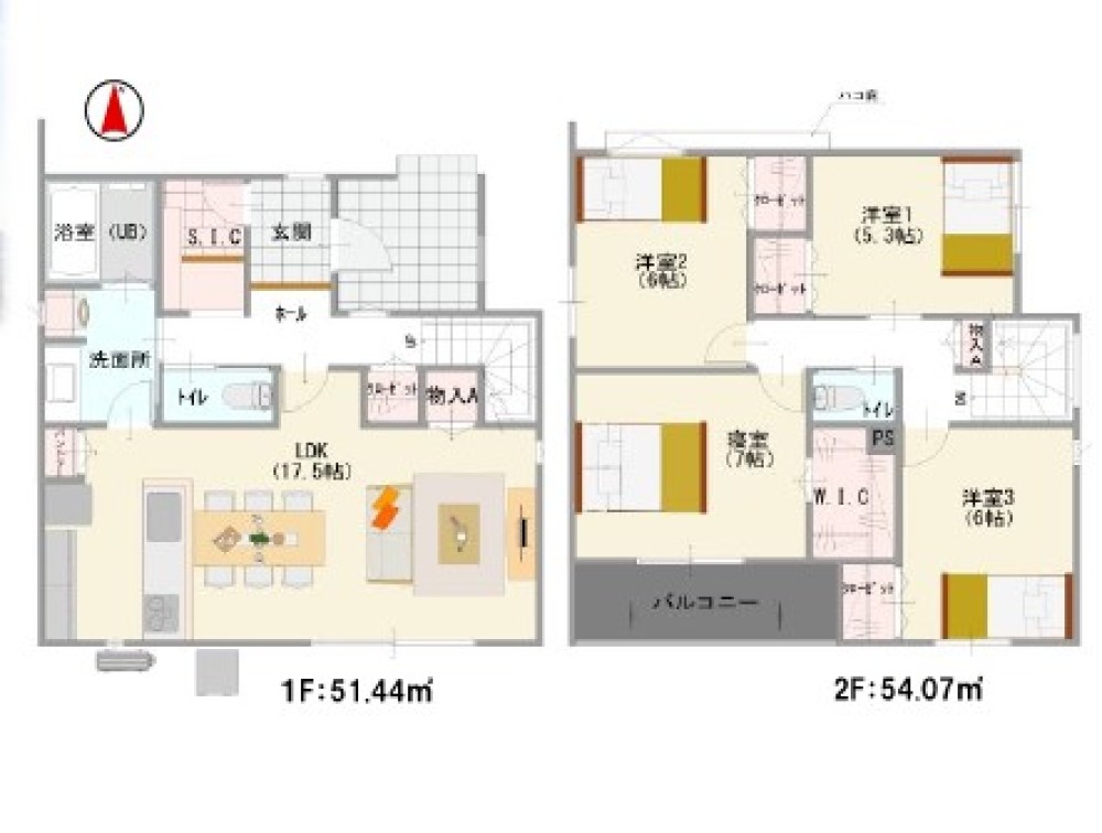 豊川市本野町第一　全2棟　2号棟 画像2