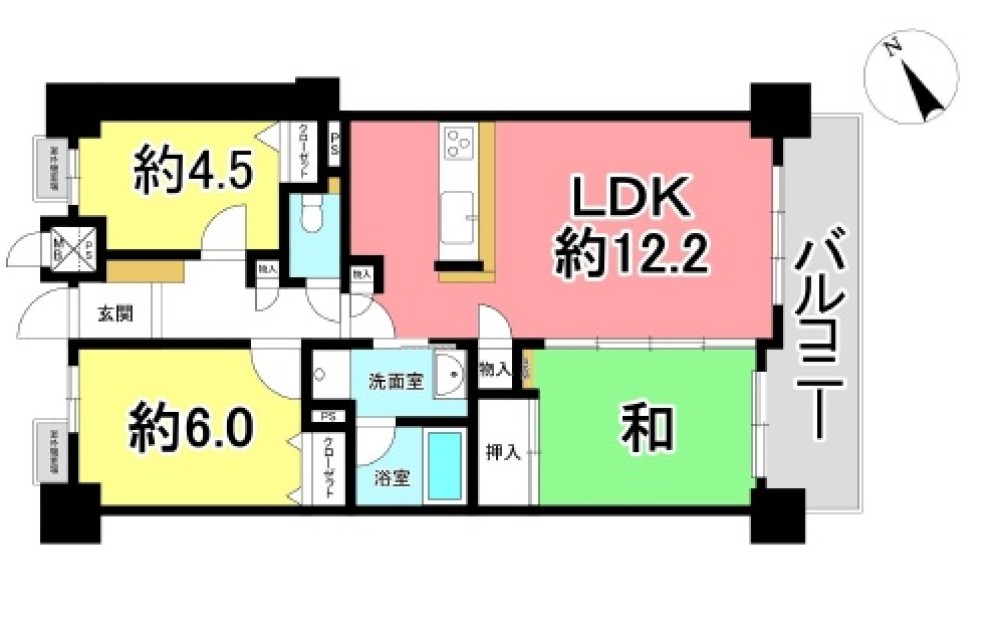 3LDK!