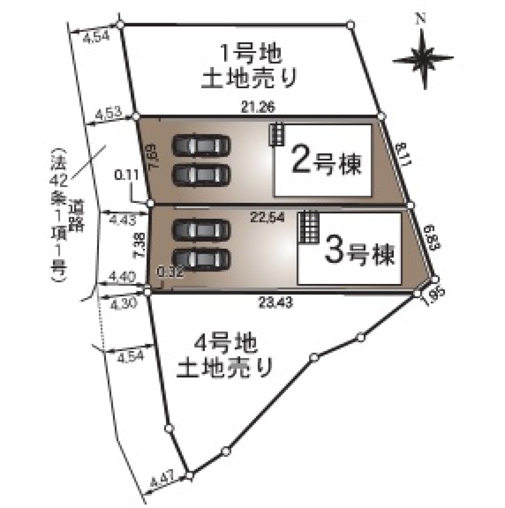 豊明市沓掛町　第6　全4棟　2号棟 画像1