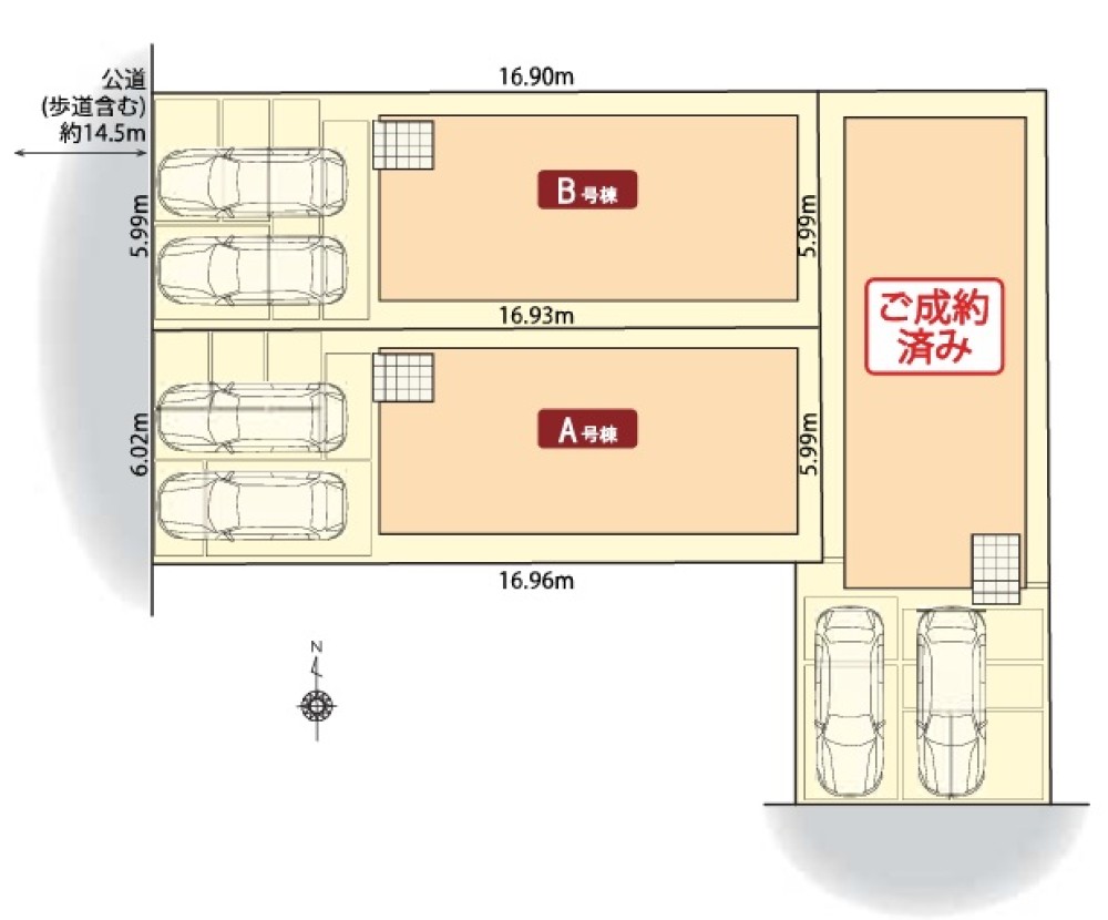 名古屋市中村区稲葉地町　3期　全3棟　A号棟 画像1