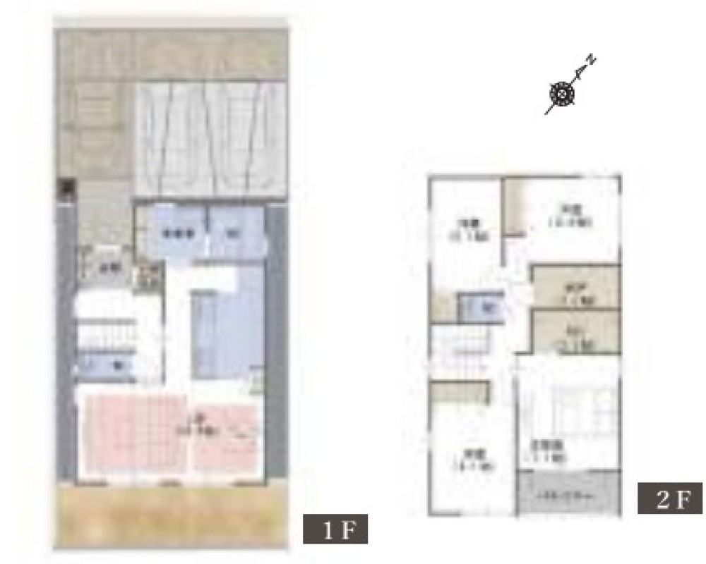 小牧市大字久保一色4期　全2棟　A号棟 画像2