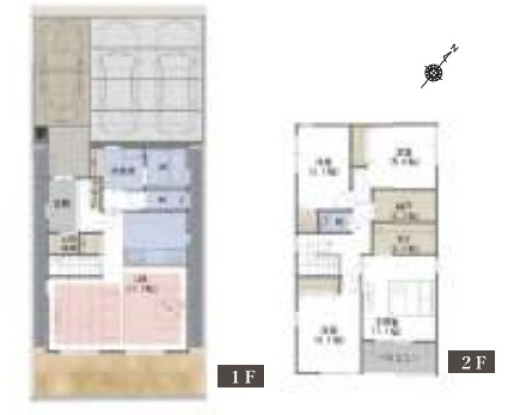 小牧市大字久保一色4期　全2棟　B号棟 画像2