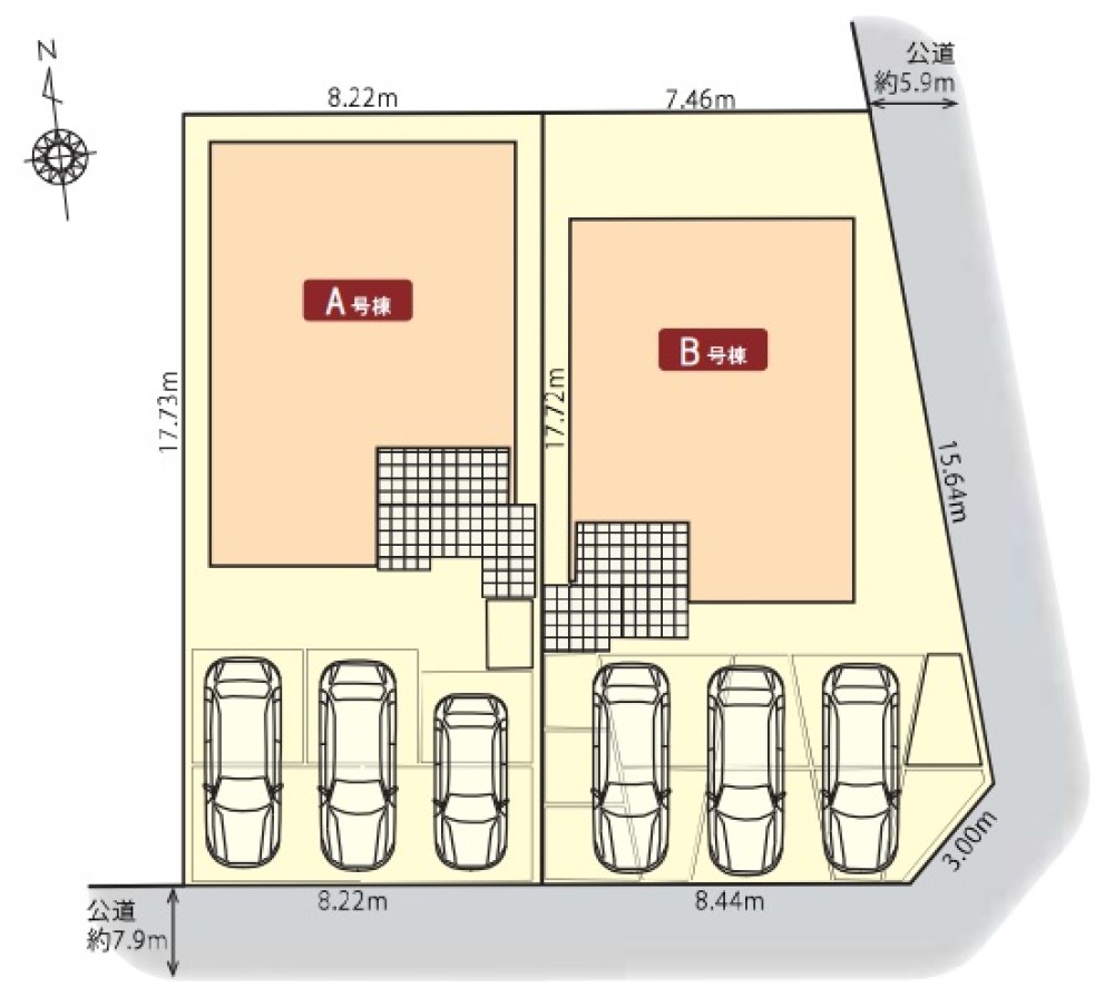 春日井市石尾台三丁目　全2棟　B号棟 画像1