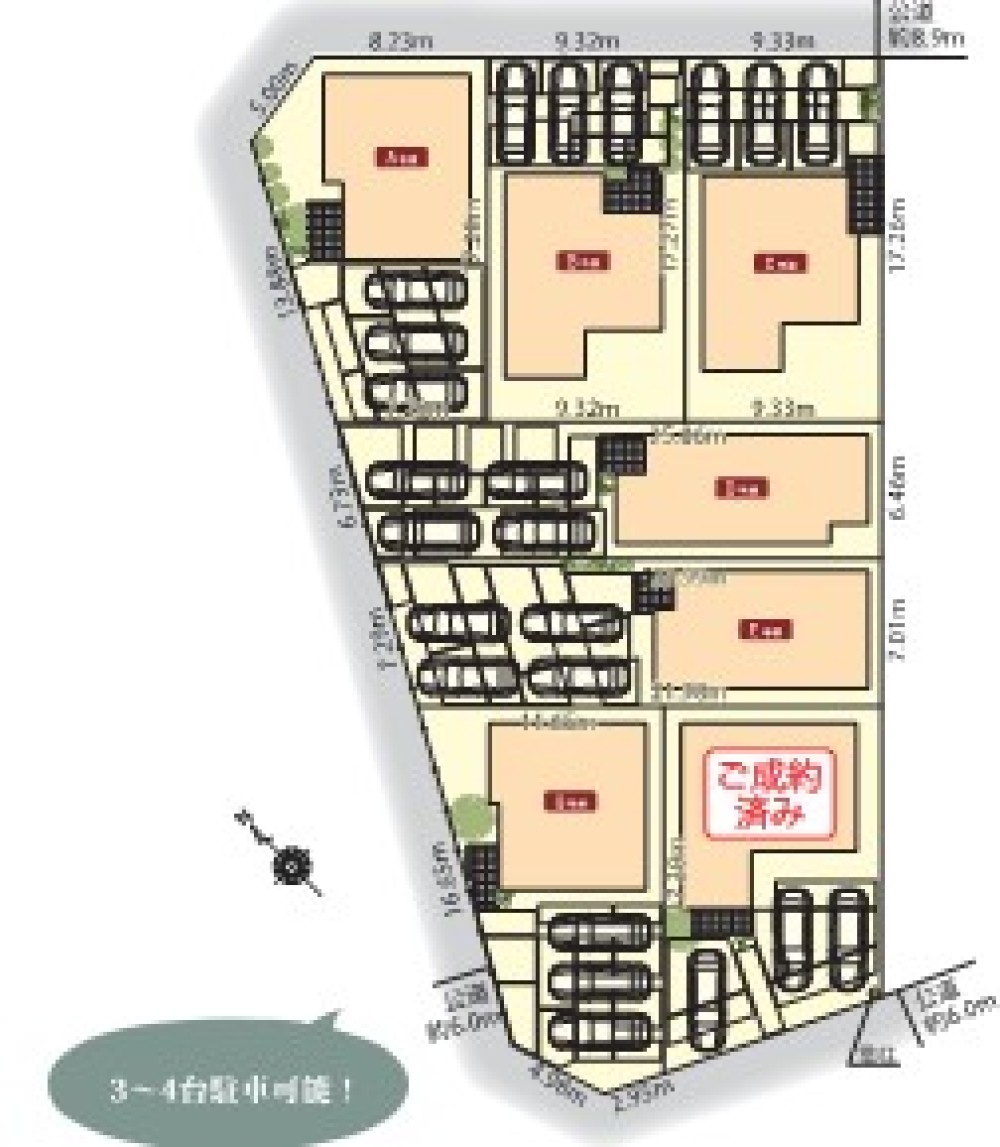 愛知郡東郷町大字春木　3期　全7棟　C号棟 画像1