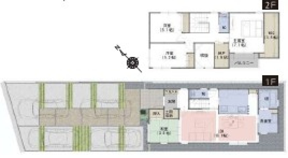 愛知郡東郷町大字春木　3期　全7棟　D号棟 画像2