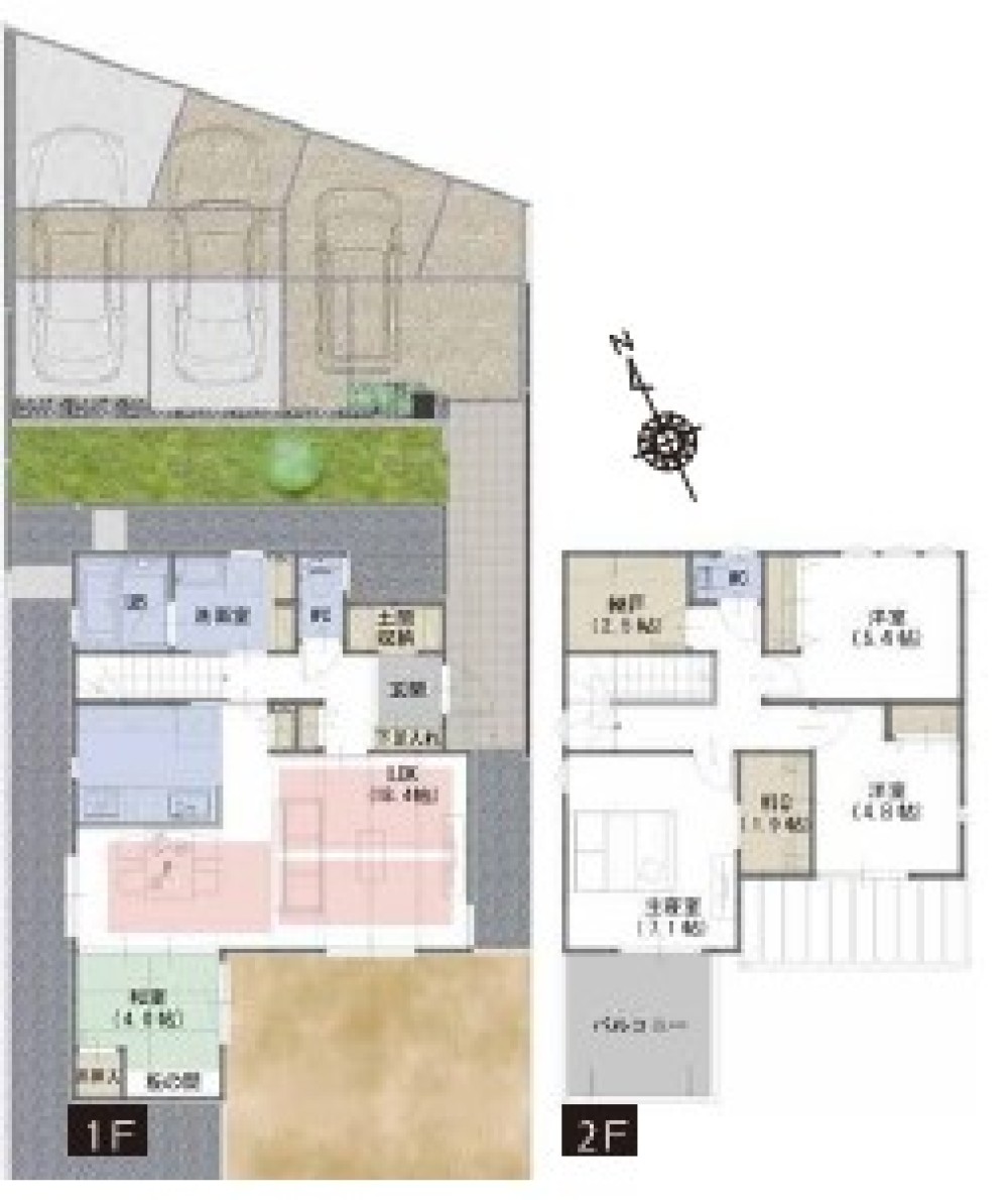 愛知郡東郷町大字春木　4期　全1棟　A号棟 画像2