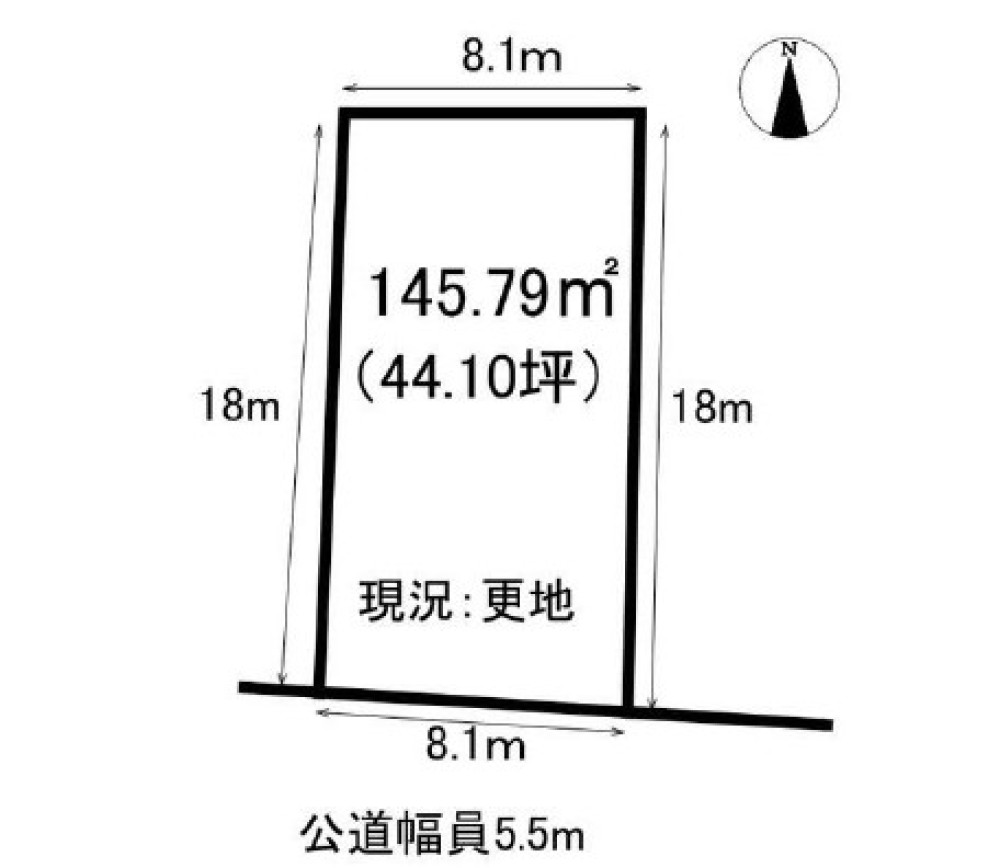 豊川市大崎町　A区画 画像1