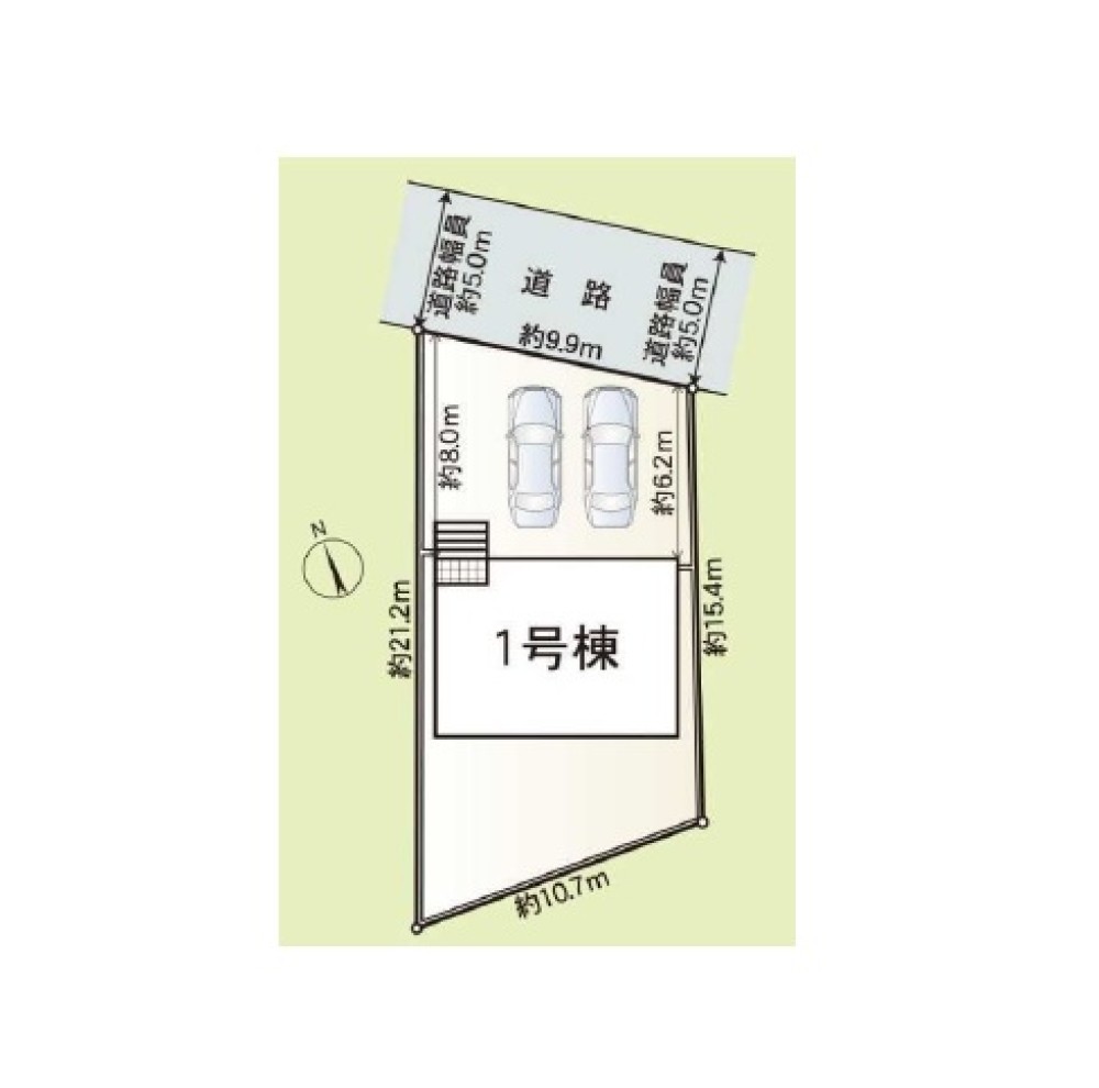 一宮市萩原町　第2　全1棟　1号棟 画像1